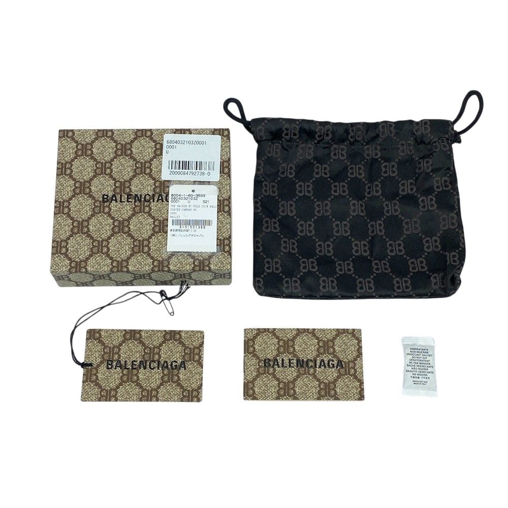 Y【新品未使用】バレンシアガ×グッチ 二つ折り財布 ハッカープロジェクト 駅南やまご質店オンラインショップ / バレンシアガ グッチ ハッカー