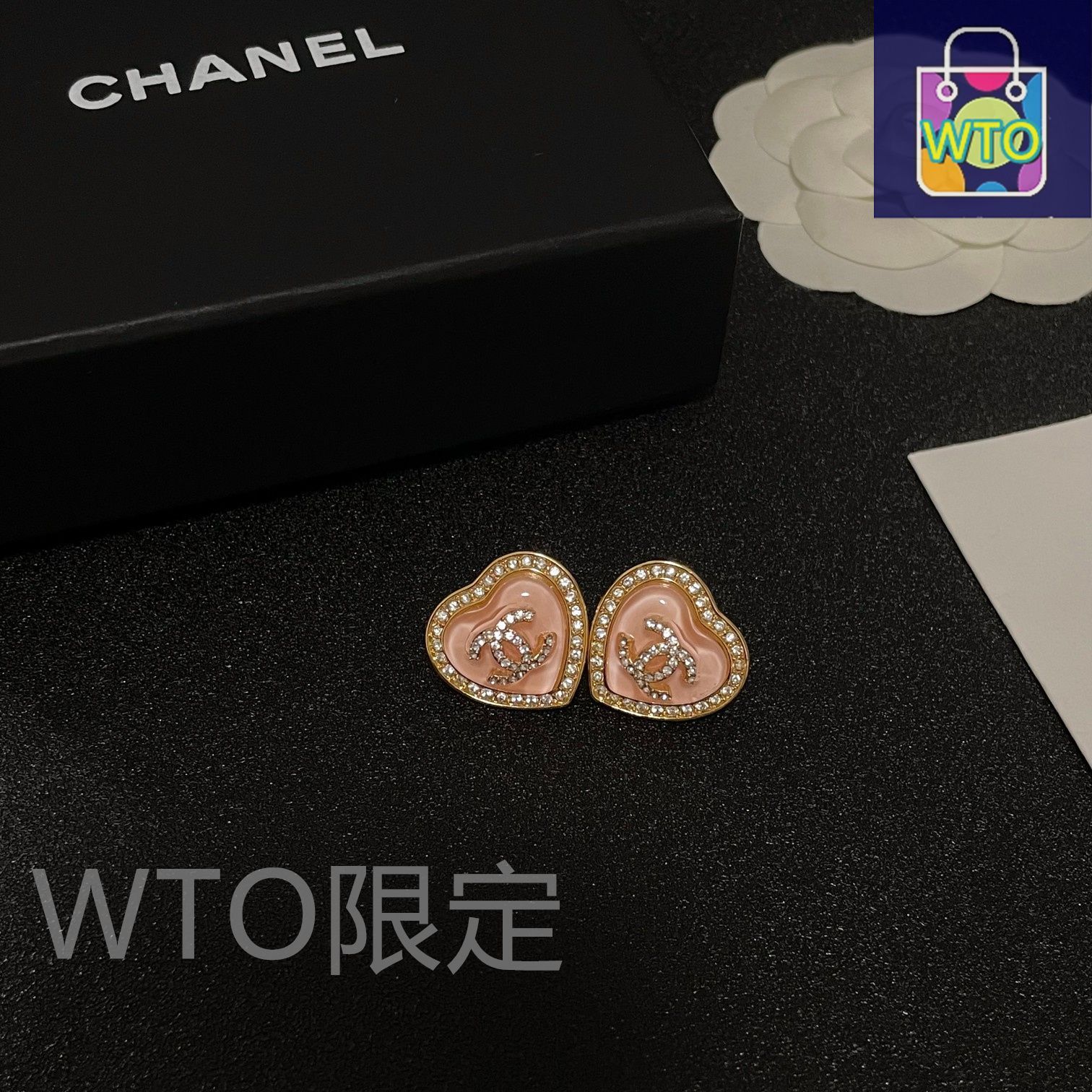 今日特価】Chanel ヴィンテージ アルファベット ピアス！送料無料で