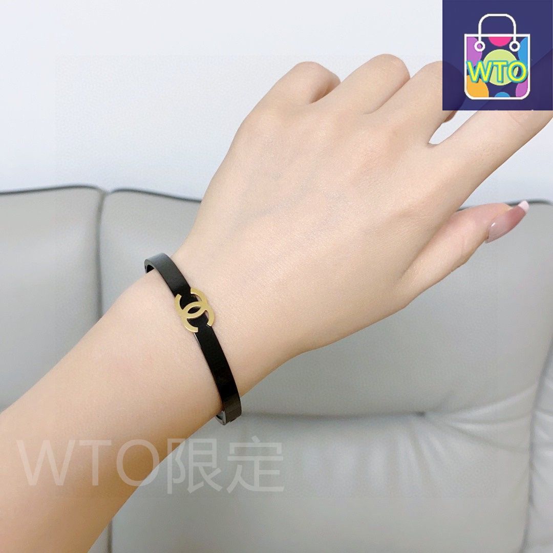 今日特価】Chanel シャネル カーボンブラック ブレスレット - メルカリ