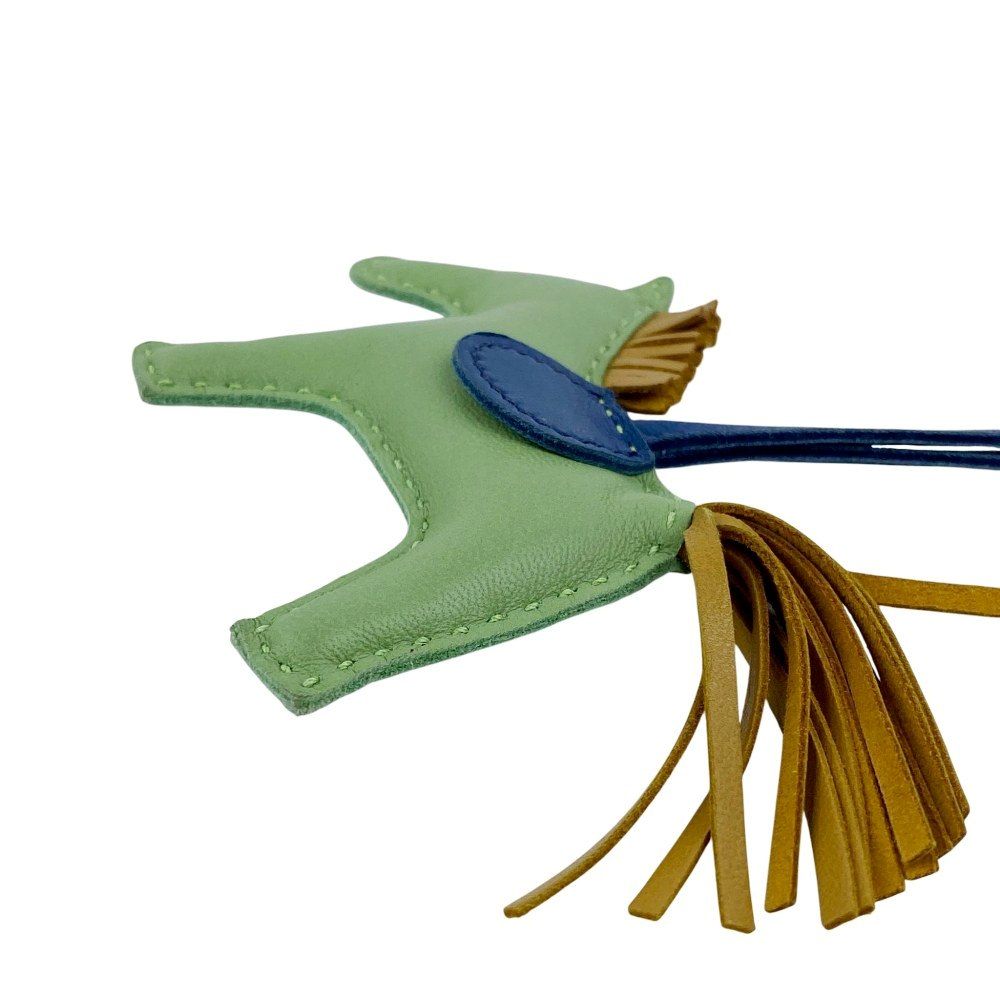 □新同□ エルメス ロデオ PM チャーム ストラップ 馬 アニョーミロ