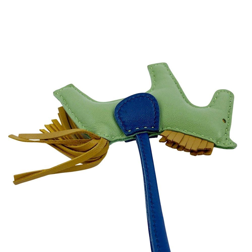 □新同□ エルメス ロデオ PM チャーム ストラップ 馬 アニョーミロ