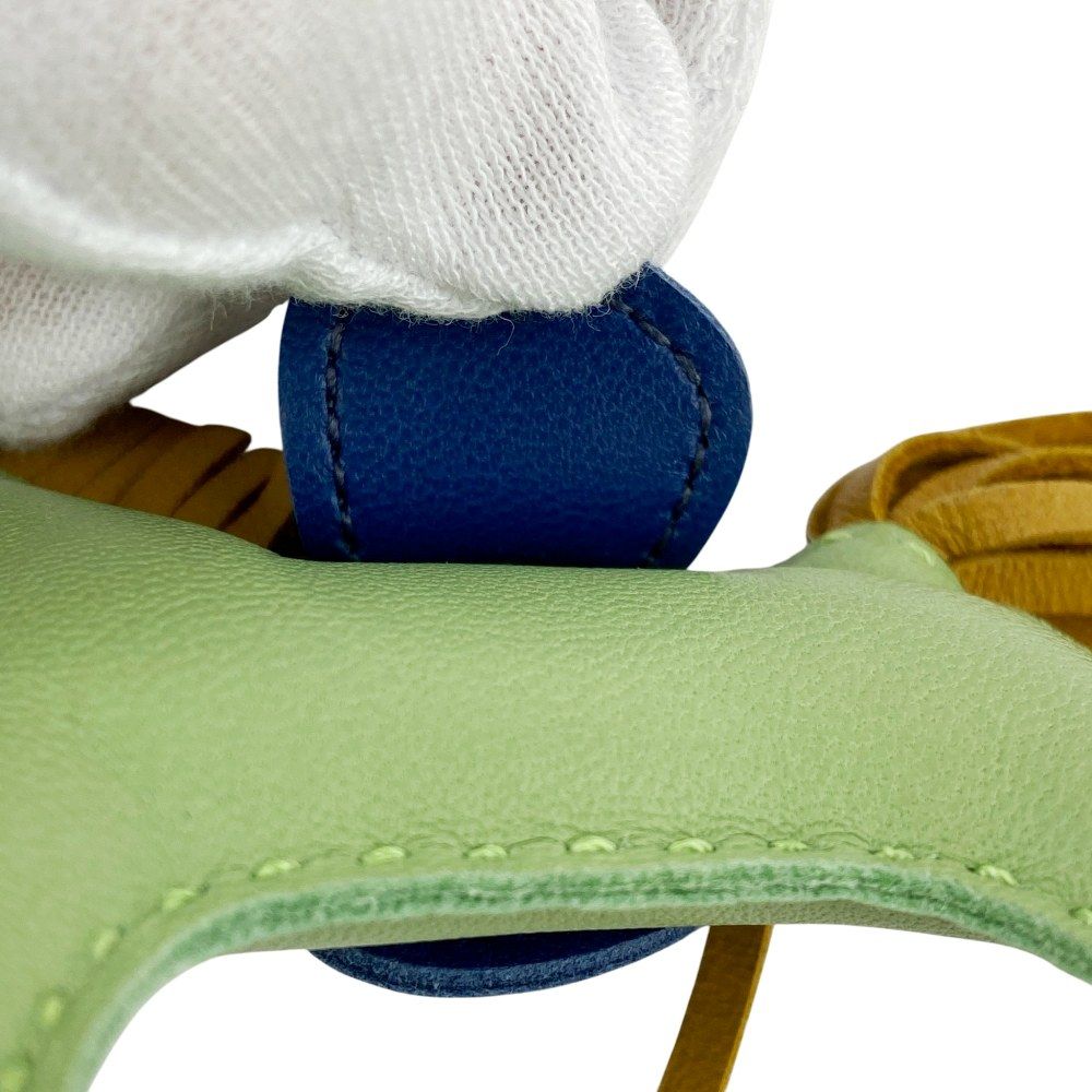 エルメス　ロデオ　チャーム　pm ヴェールクリケット×セサミ×ブルードマルト ロデオ チャーム PM ヴェールクリケット セサミ ブルードマルト