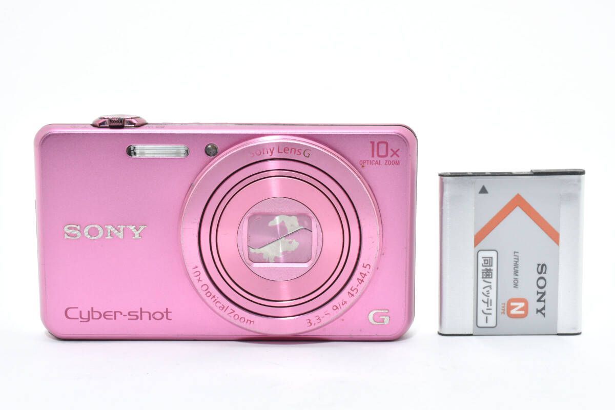 ☆良品☆ソニー SONY Cyber-shot DSC-WX220 ピンク☆ Y804 #3719