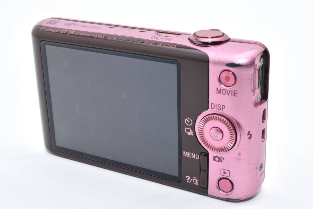 ☆良品☆ソニー SONY Cyber-shot DSC-WX220 ピンク☆ Y804 #3719