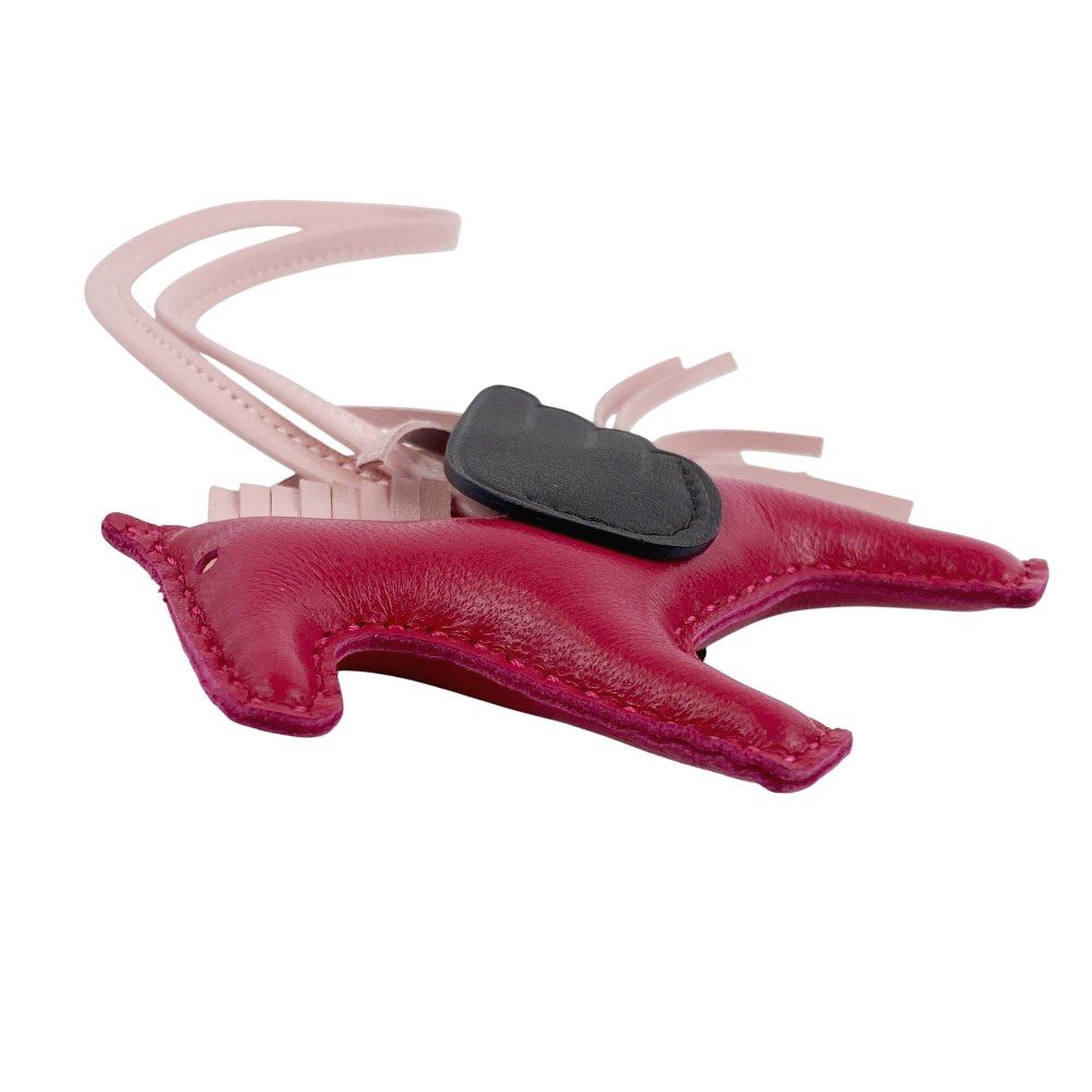 □新同□ エルメス ロデオ PM チャーム ストラップ ペガサス