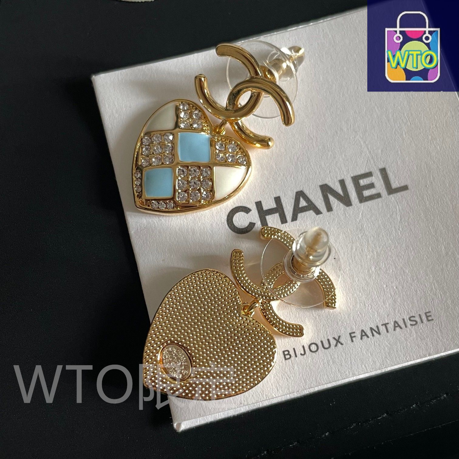 今日特価】CHANEL ヴィンテージ ダブル C ピアス 送料無料 限定在庫