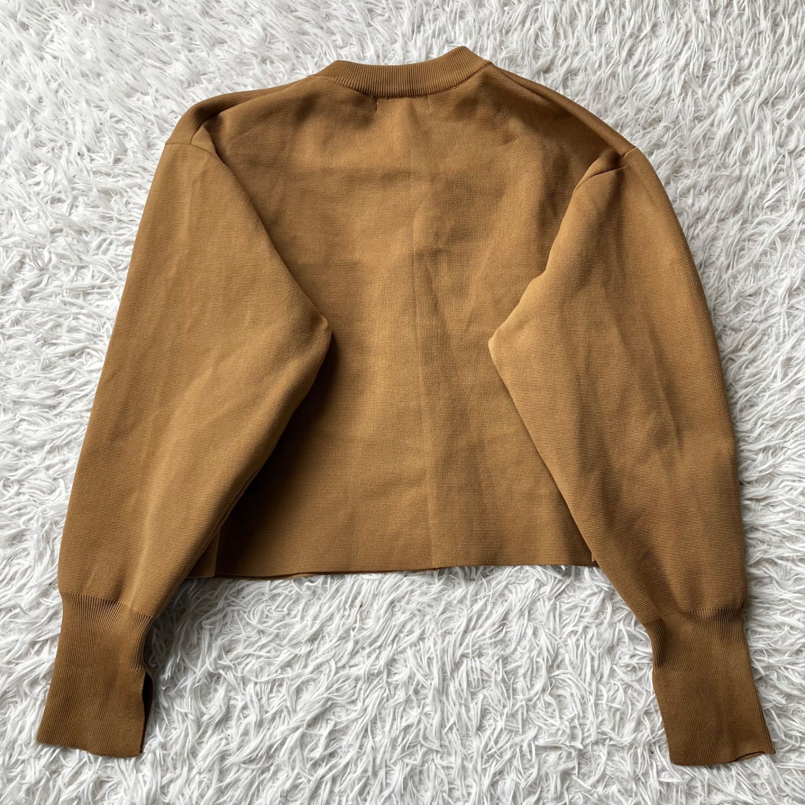 美品 Arpege story アルページュストーリー 金釦ニットジャケット