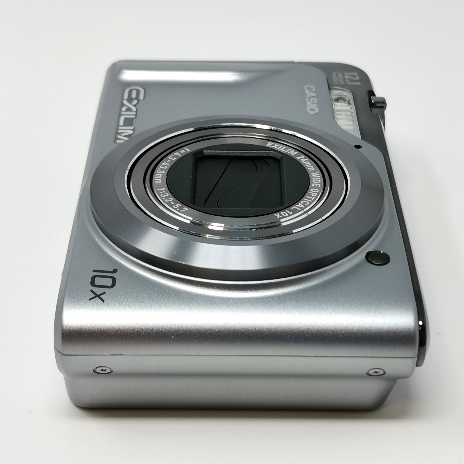  カシオ EXILIM EX H 10 シルバー デジカメ デジタルカメラ 箱あり バッテリー2点 管理番号 コンパクトデジタルカメラ デジタルカメラ