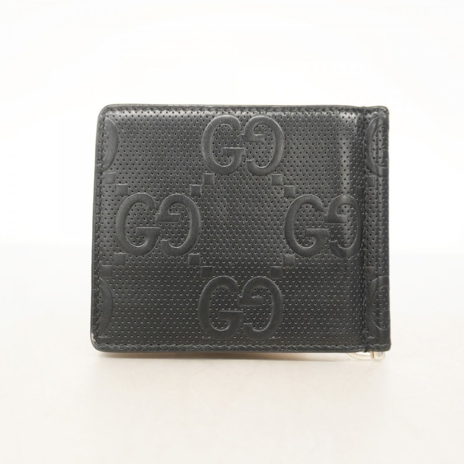 グッチ(Gucci) グッチ マネークリップ ジャンボGG 676656 レザー