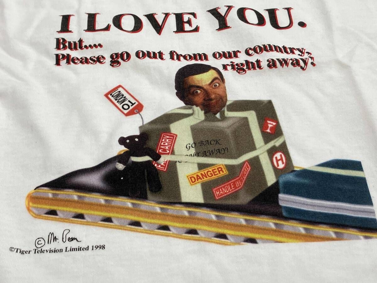 90s Mr.Bean 半袖Tシャツ ミスタービーン クルーネック 90s 