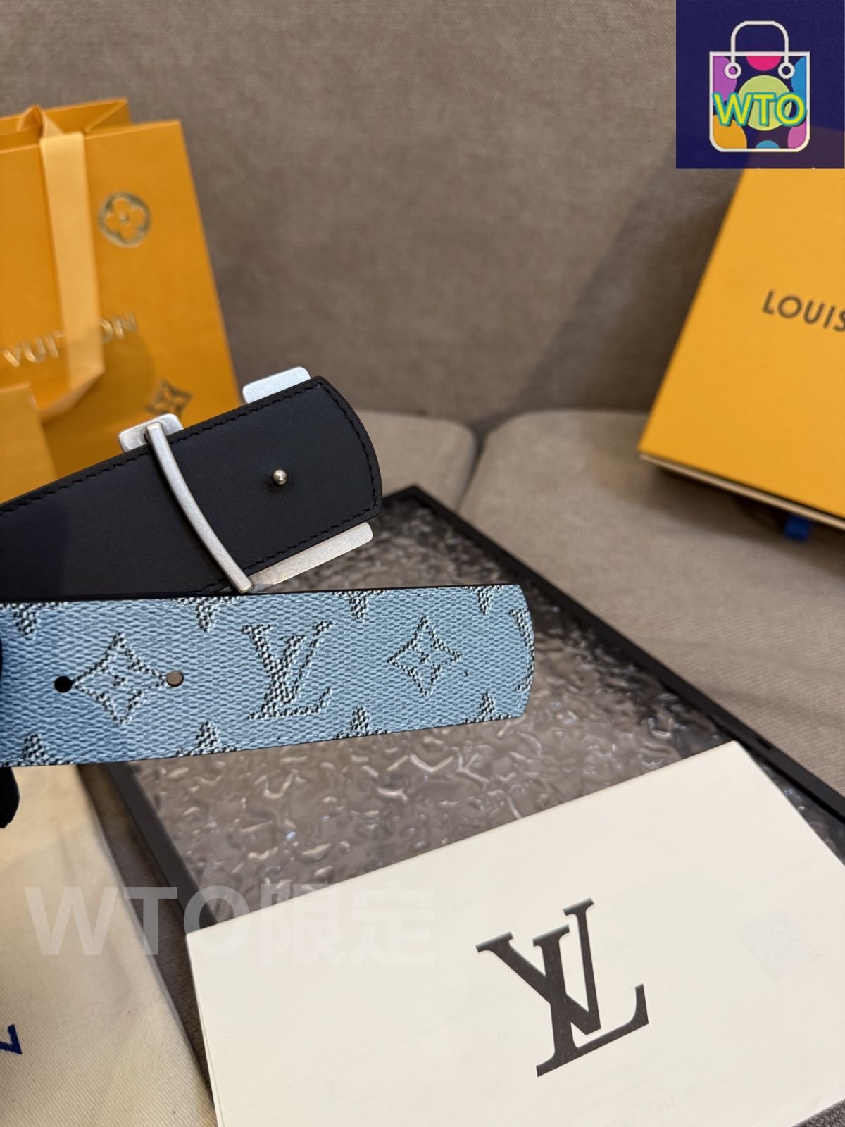 今日特価】Louis Vuitton ルイヴィトン Dimension リバーシブルベルト