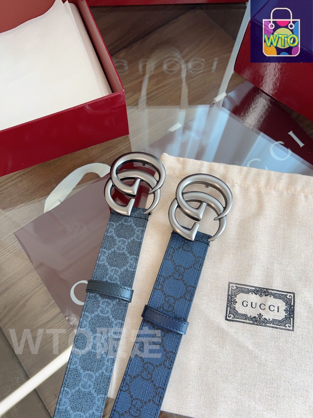 今日特価】GUCCI グッチ PVC ベルト - メルカリ