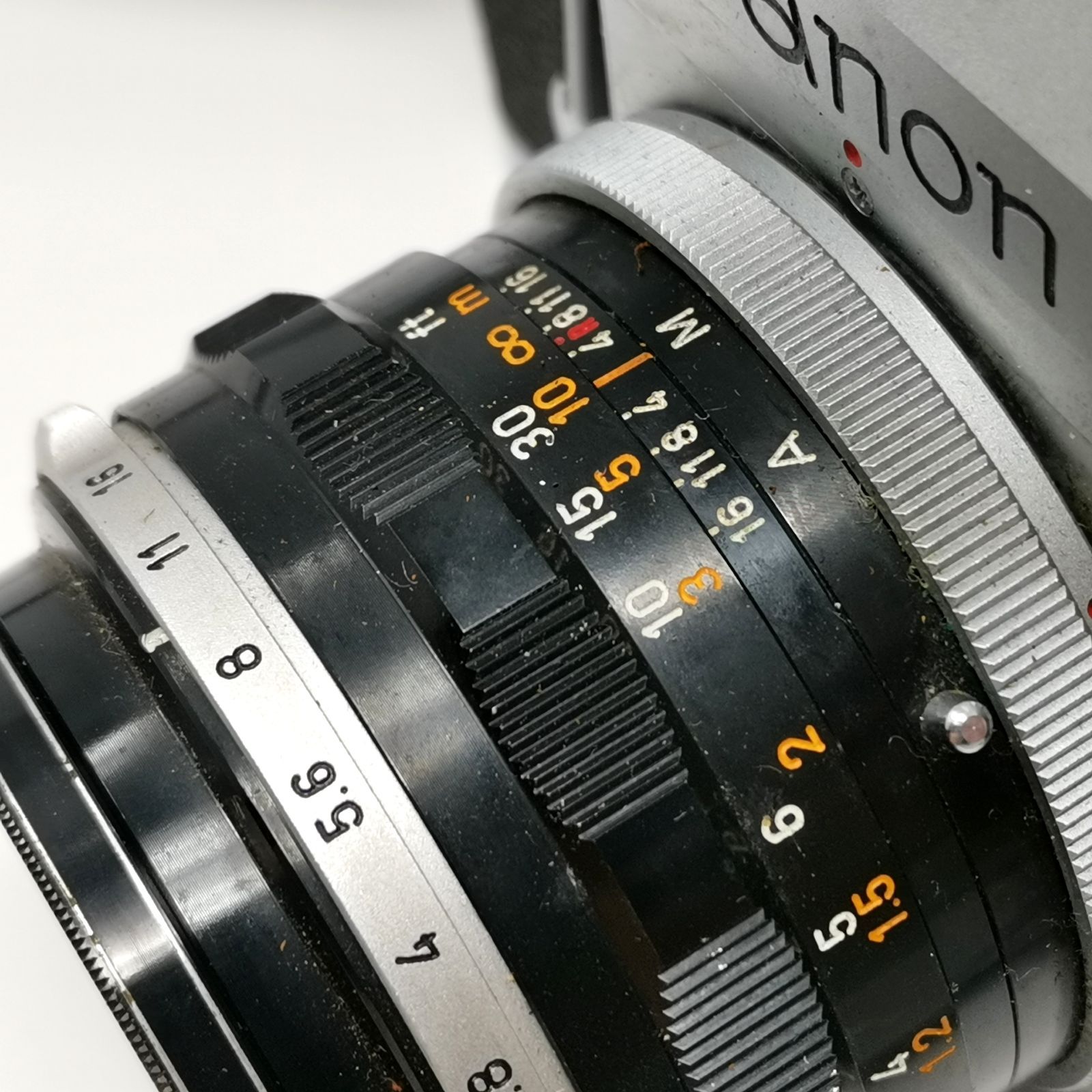 Canon FT フィルムカメラ ブラック シルバー フィルムないため動作