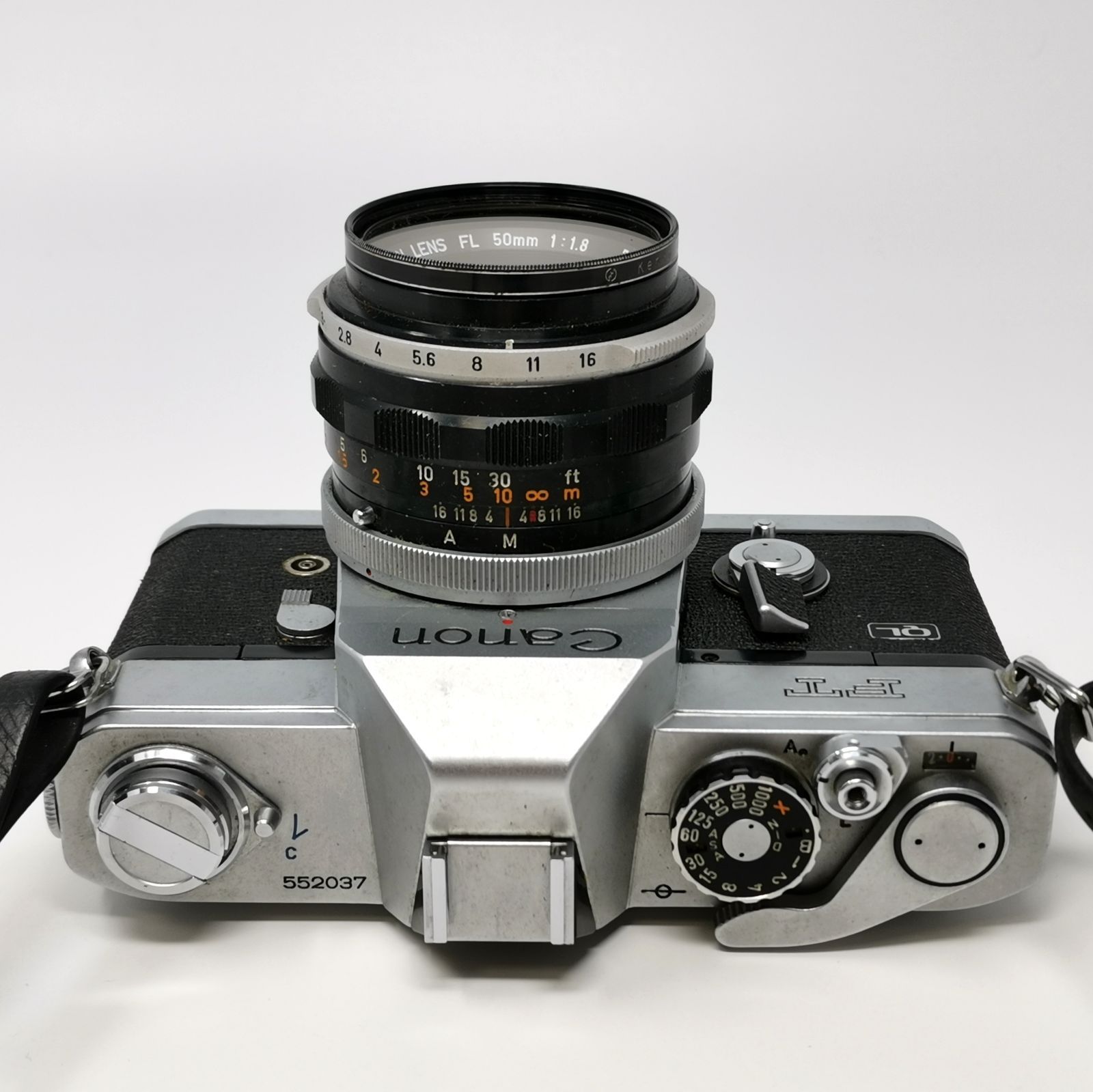 Canon FT 一眼レフカメラ 50mmレンズ付き 動作未確認 Canon FT フィルムカメラ ブラック シルバー フィルムないため動作