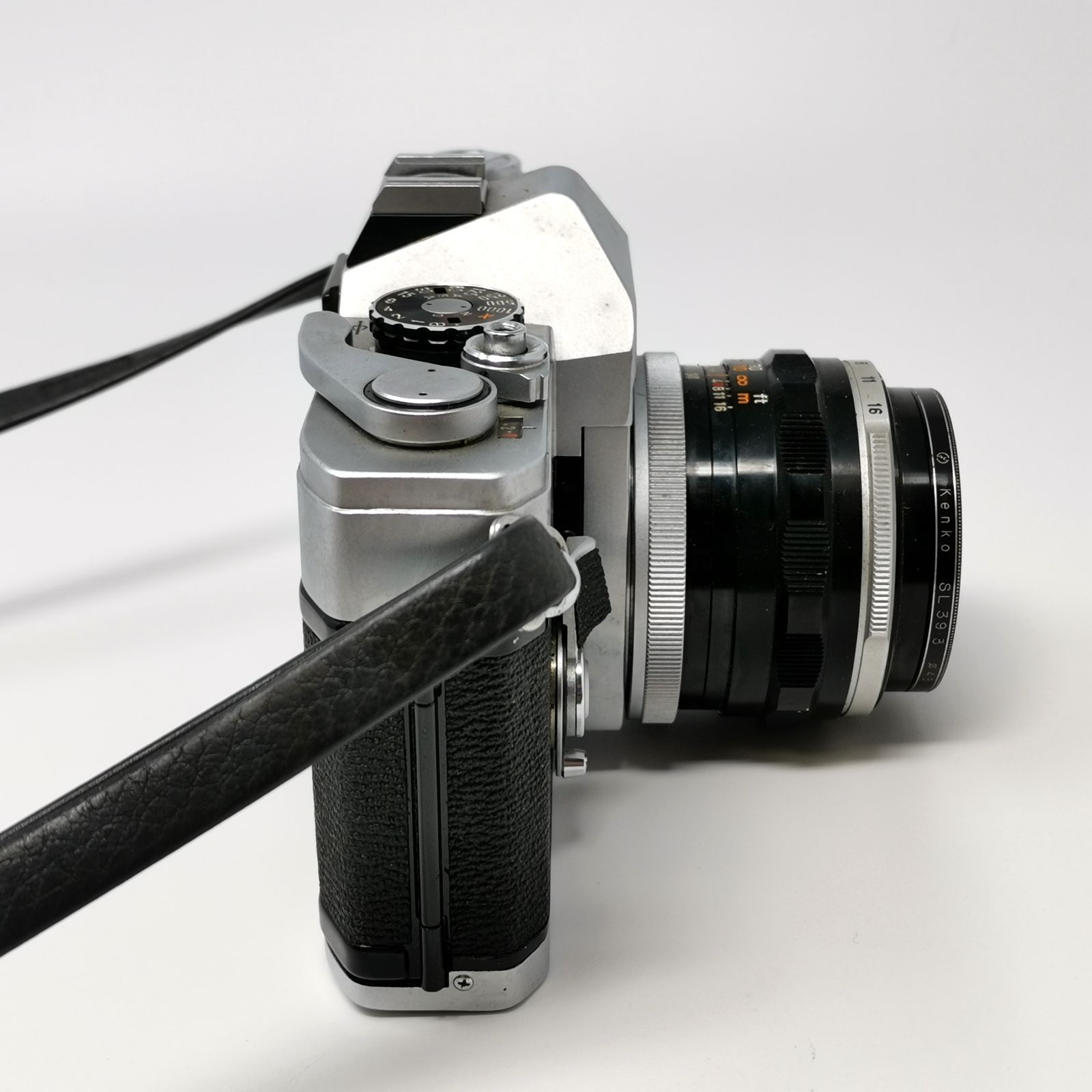 Canon FT 一眼レフカメラ 50mmレンズ付き 動作未確認 Canon FT フィルムカメラ ブラック シルバー フィルムないため動作