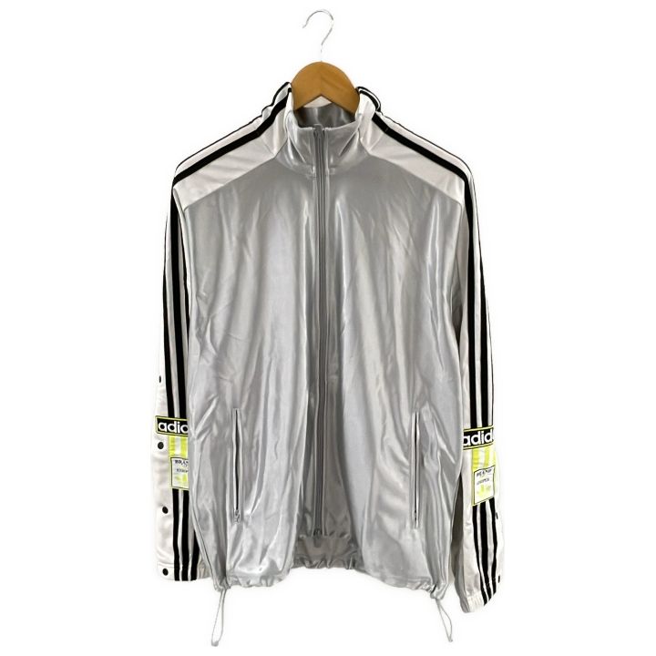adidas (アディダス) ⑤ メガブレイクジャケット メンズ シルバー M