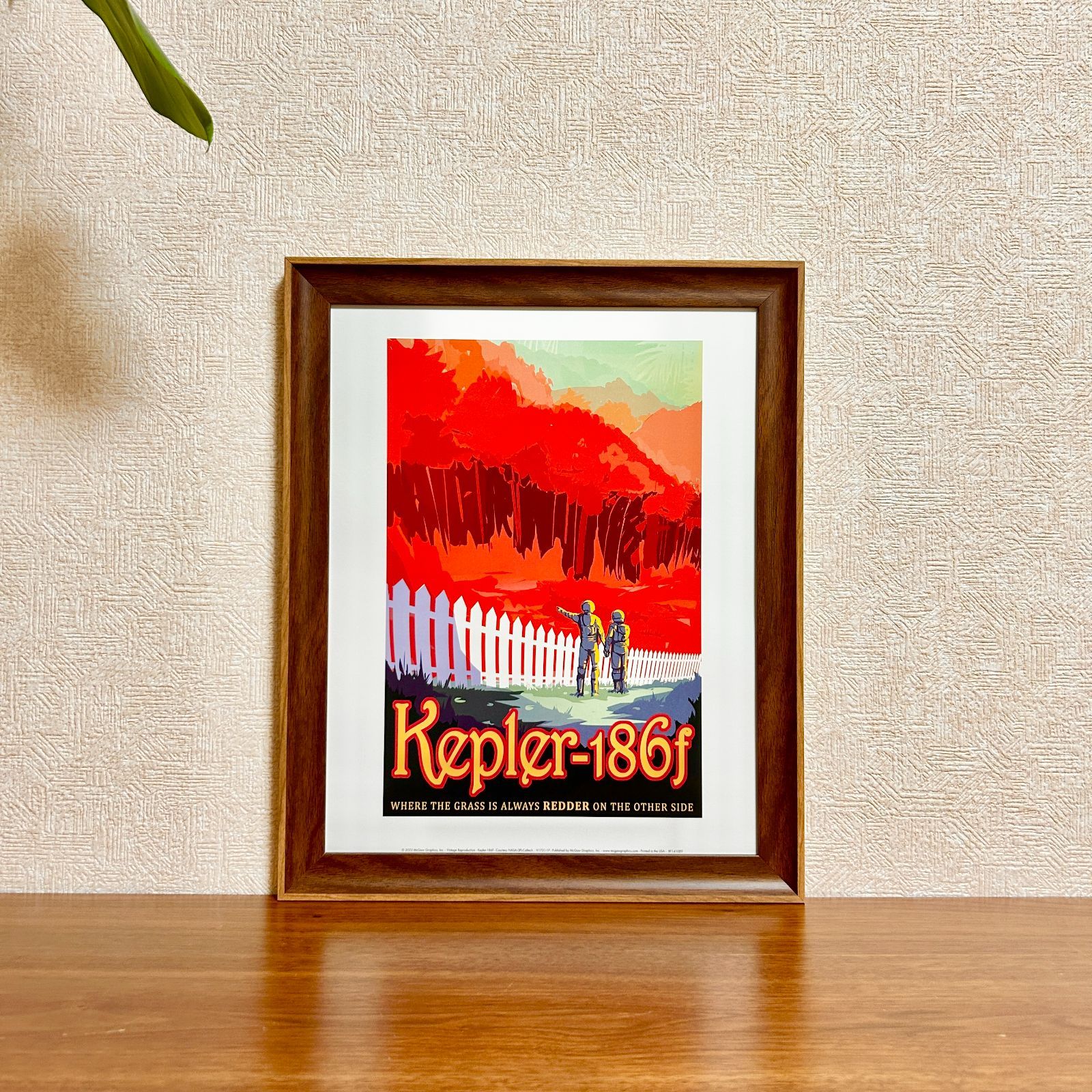 新品☆額縁付アートポスター☆Vintage Reproduction（ヴィンテージ・リ