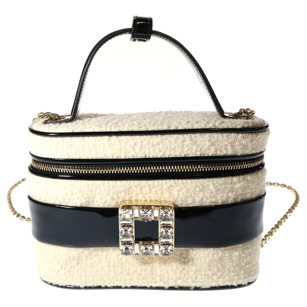 Roger Vivier (ロジェヴィヴィエ) ツイード パテントレザー 2WAY