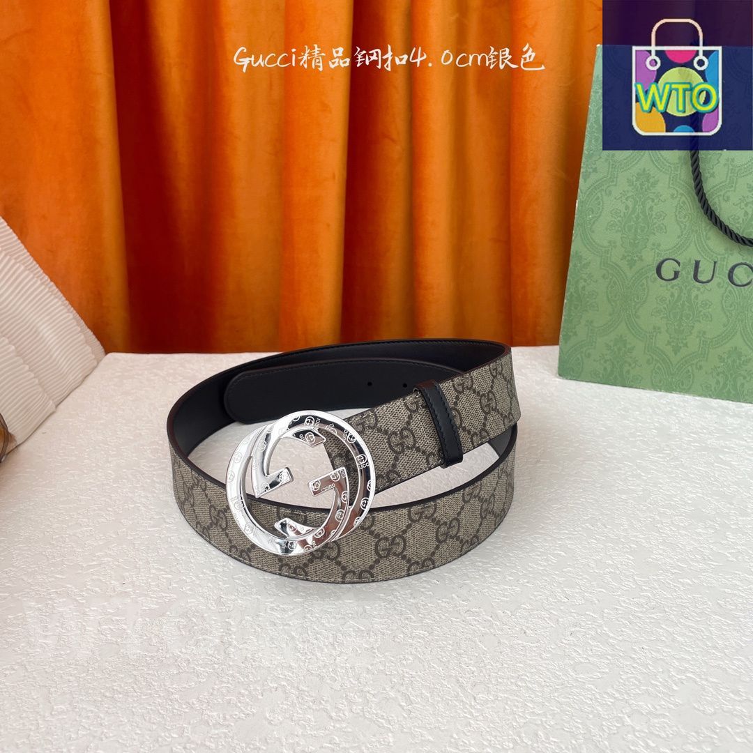 今日特価】Gucci グッチ レザーベルト-1 - メルカリ