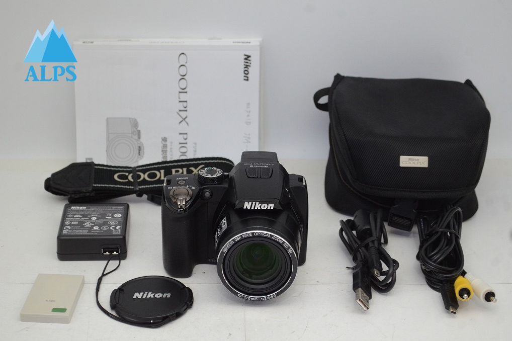 良品 Nikon ニコン COOLPIX P100 コンパクトデジタルカメラ ケース付