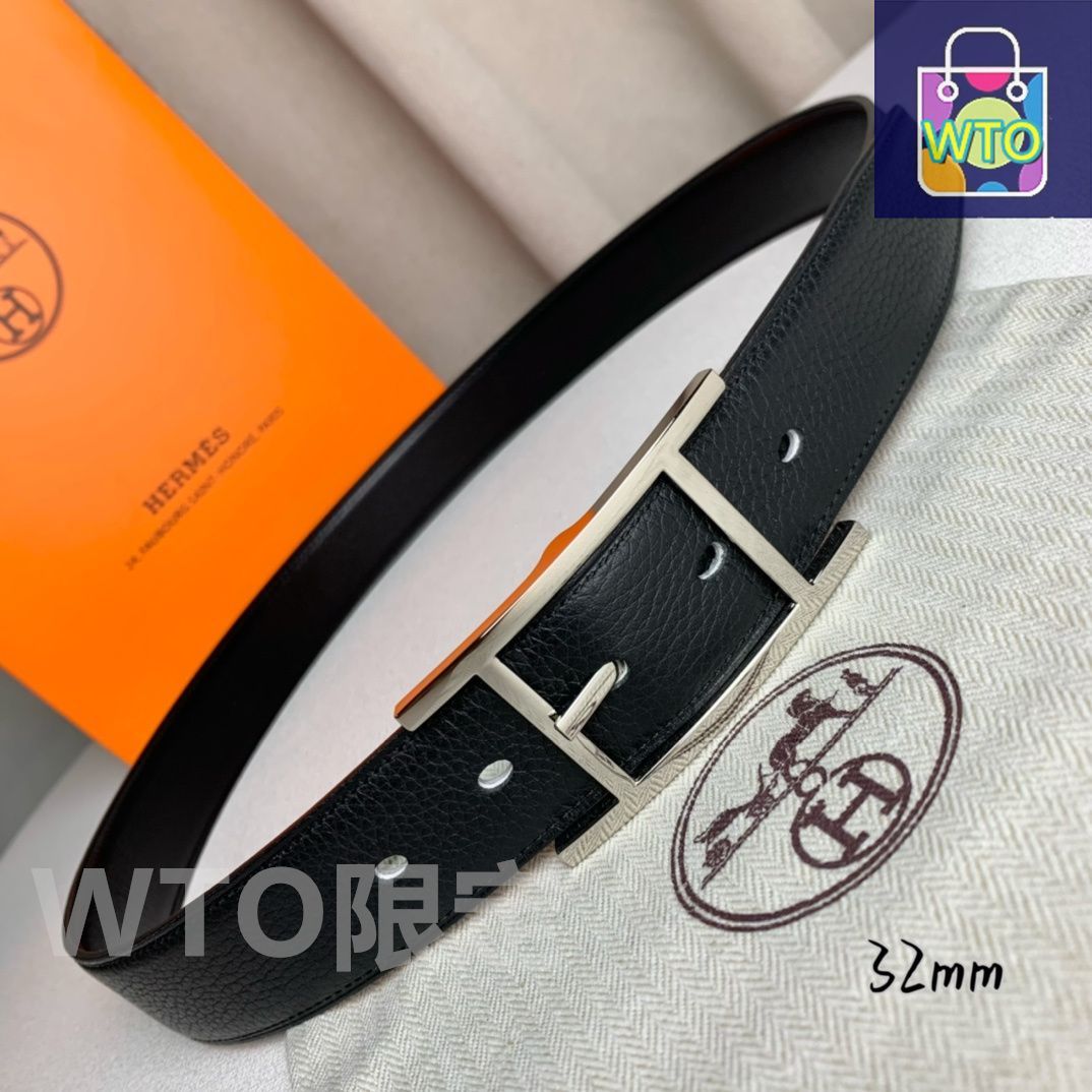 今日特価】Herm?s エルメス ニードルバックル レザーベルト - メルカリ