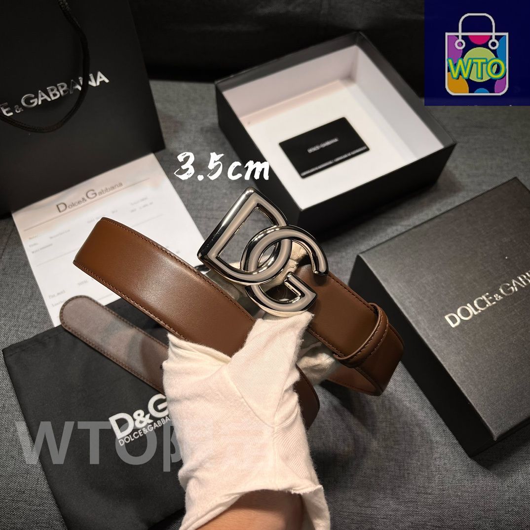 今日特価】Dolce & Gabbana ドルチェ & ガッバーナ レザーベルト