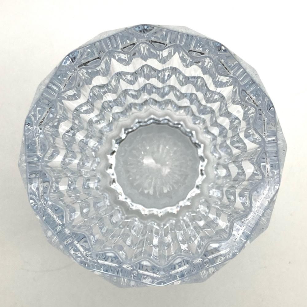 バカラ Baccarat ルクソール ベース 花瓶 フラワーベース クリア 15cm