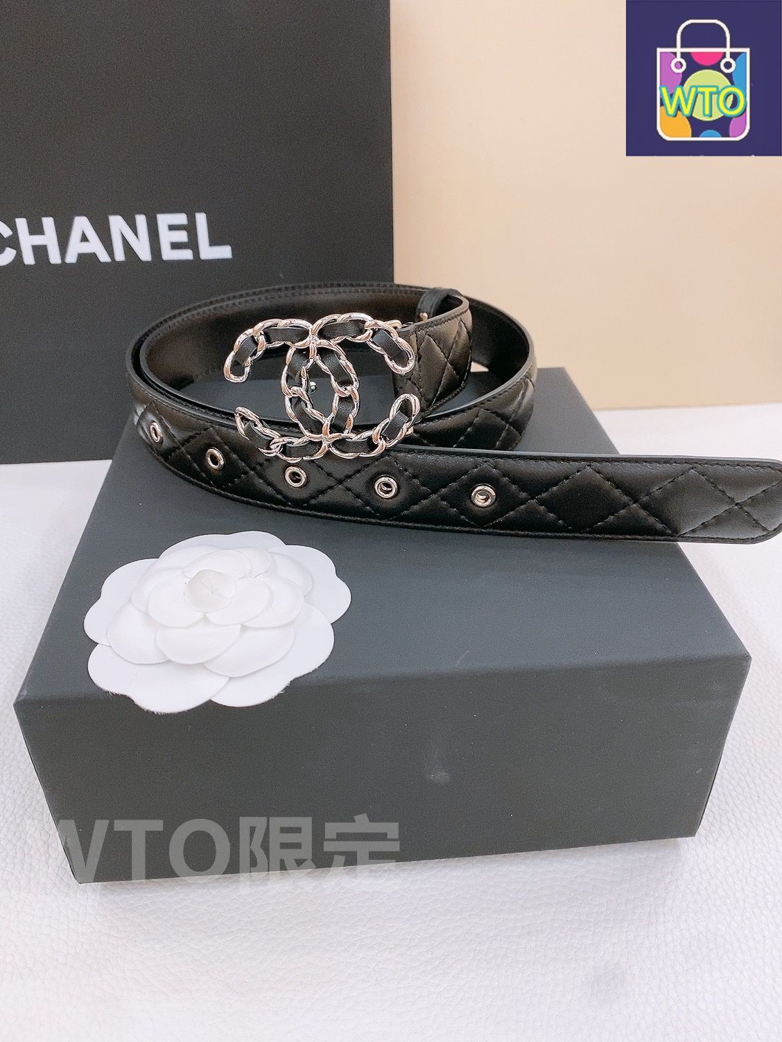今日特価】Chanel シャネル レザーベルト-1 - メルカリ