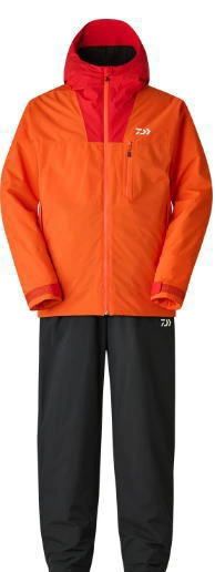 ダイワ レインマックス ウィンタースーツ DW-3525 ホットオレンジ WM
