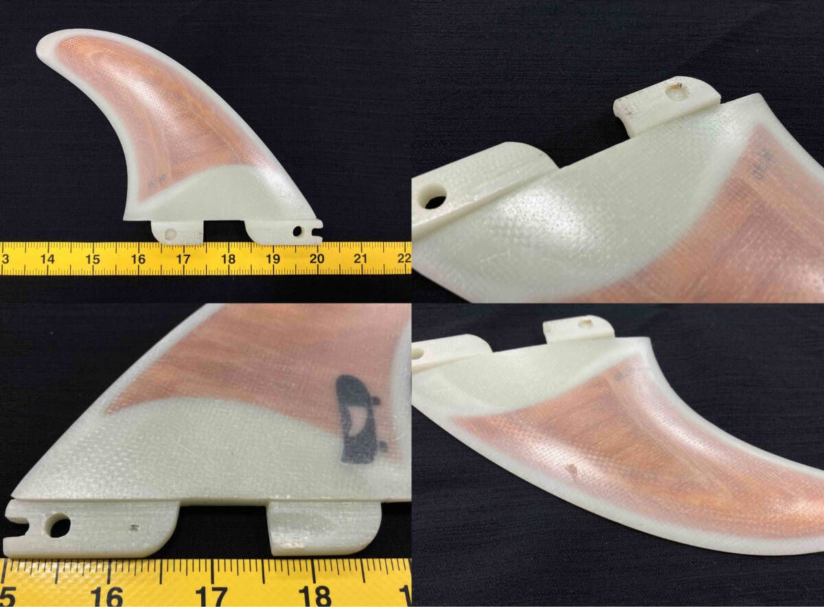 FlyingFish サーフボード ケース、トライ、ツインキールフィン付き 販売 PUSHFINS サーフボードフィン PUSHFINS (A) KEEL キールフィン