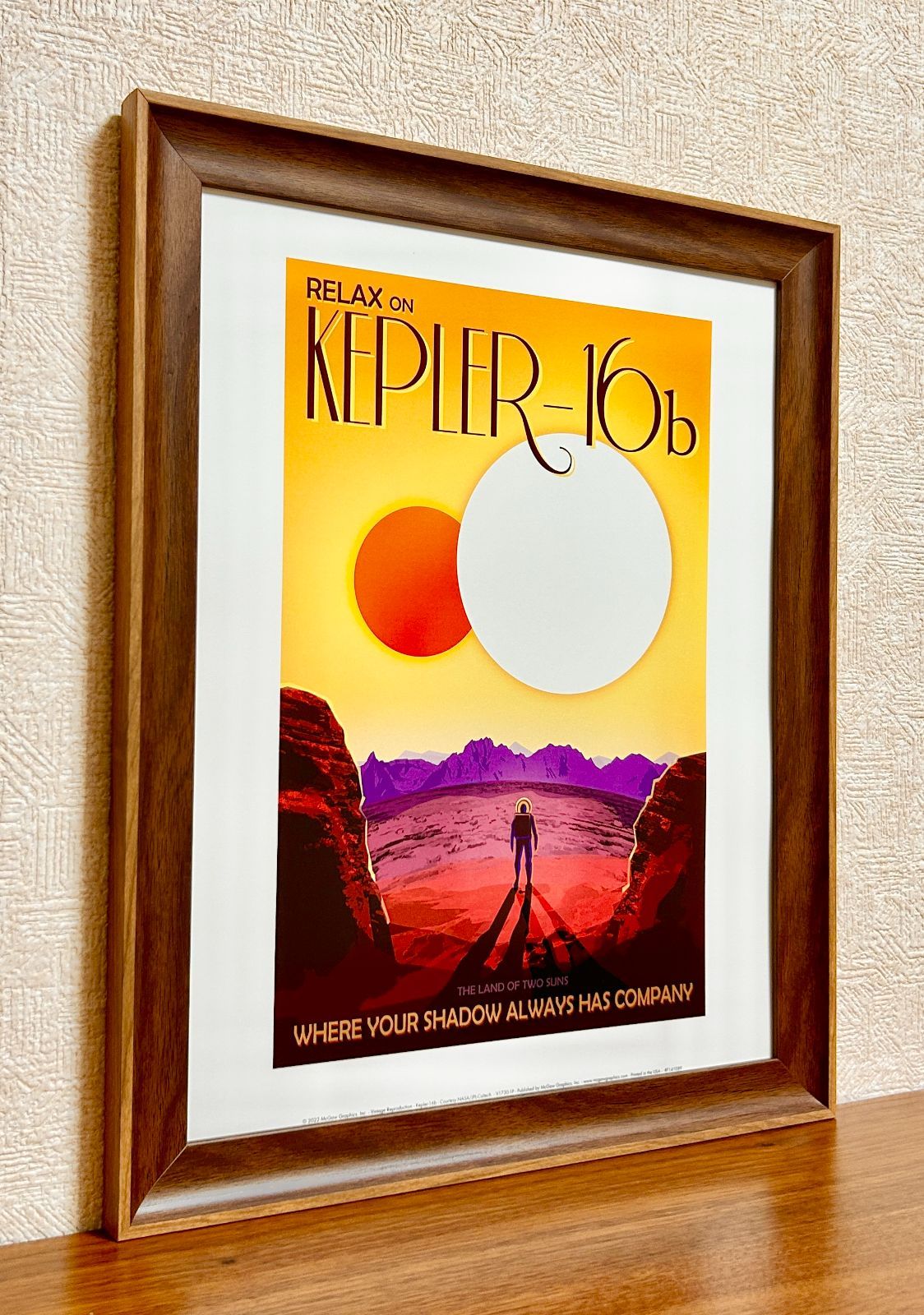 新品☆額縁付アートポスター☆Vintage Reproduction（ヴィンテージ・リ