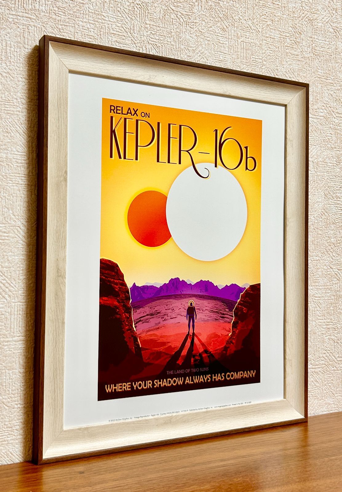 新品☆額縁付アートポスター☆Vintage Reproduction（ヴィンテージ・リ