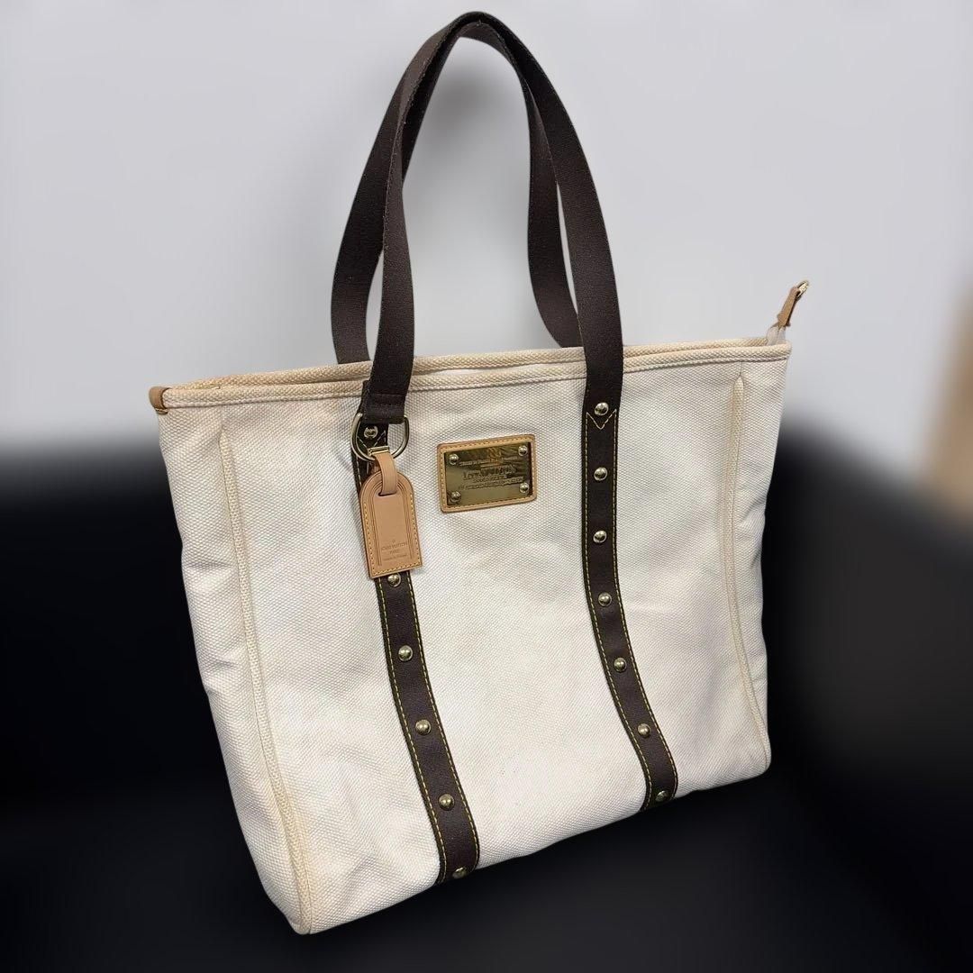 新品同様 ルイヴィトン■アンティグア カバ GM トート バッグ M40033 超極美品】ルイヴィトンアンティグア カバ GM M40033 トート バッグ