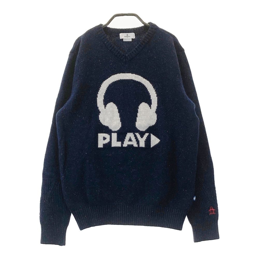 サイズ：L MUNSING WEAR マンシングウェア JWLK424 Vネック 長袖ニット