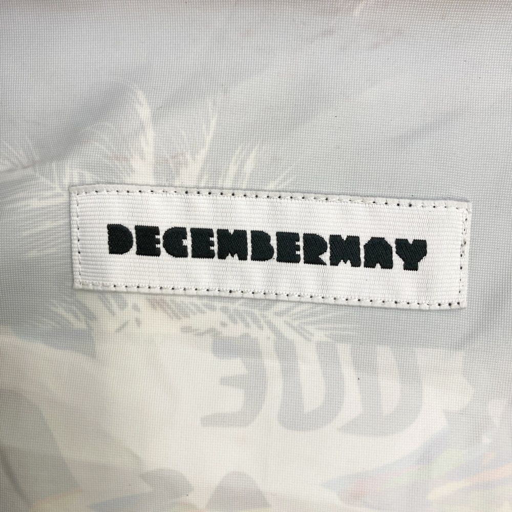 サイズ：M DECEMBERMAY ディセンバーメイ ジップパーカー 総柄