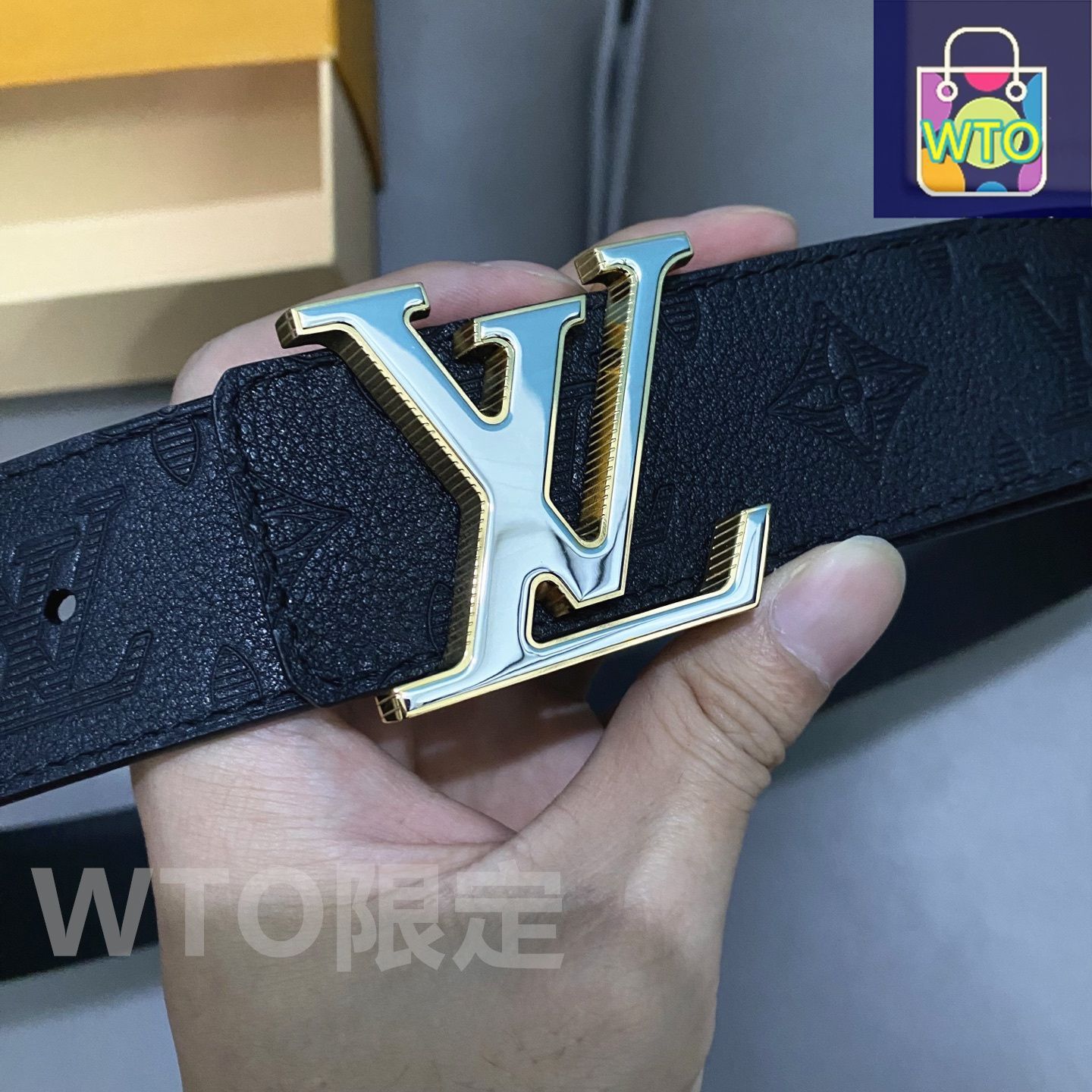 ⭐︎LOUIS VUITTON⭐︎ ベルト　ほぼ未使用 LOUIS VUITTON/LV ファッションベルト02 - メルカリ