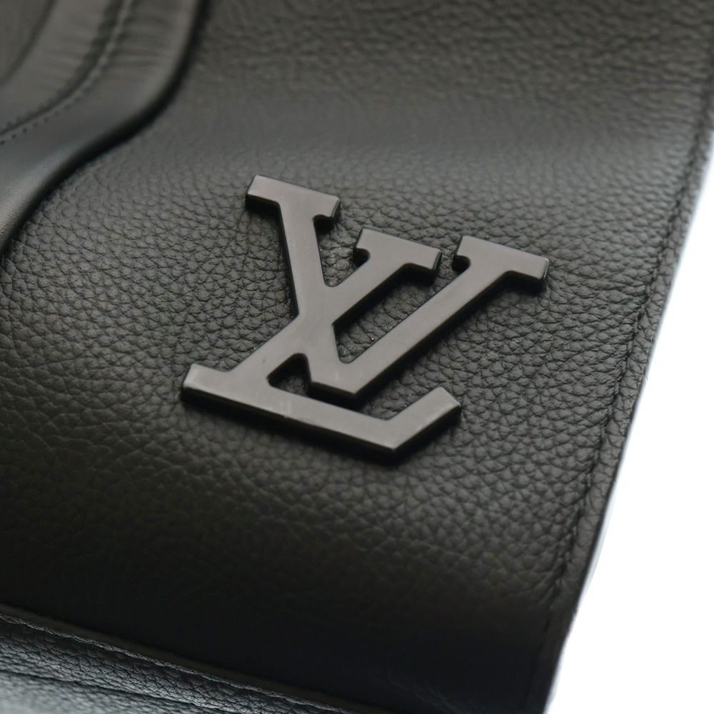 LOUIS VUITTON (ルイヴィトン) LV アエログラム テイクオフ レザー