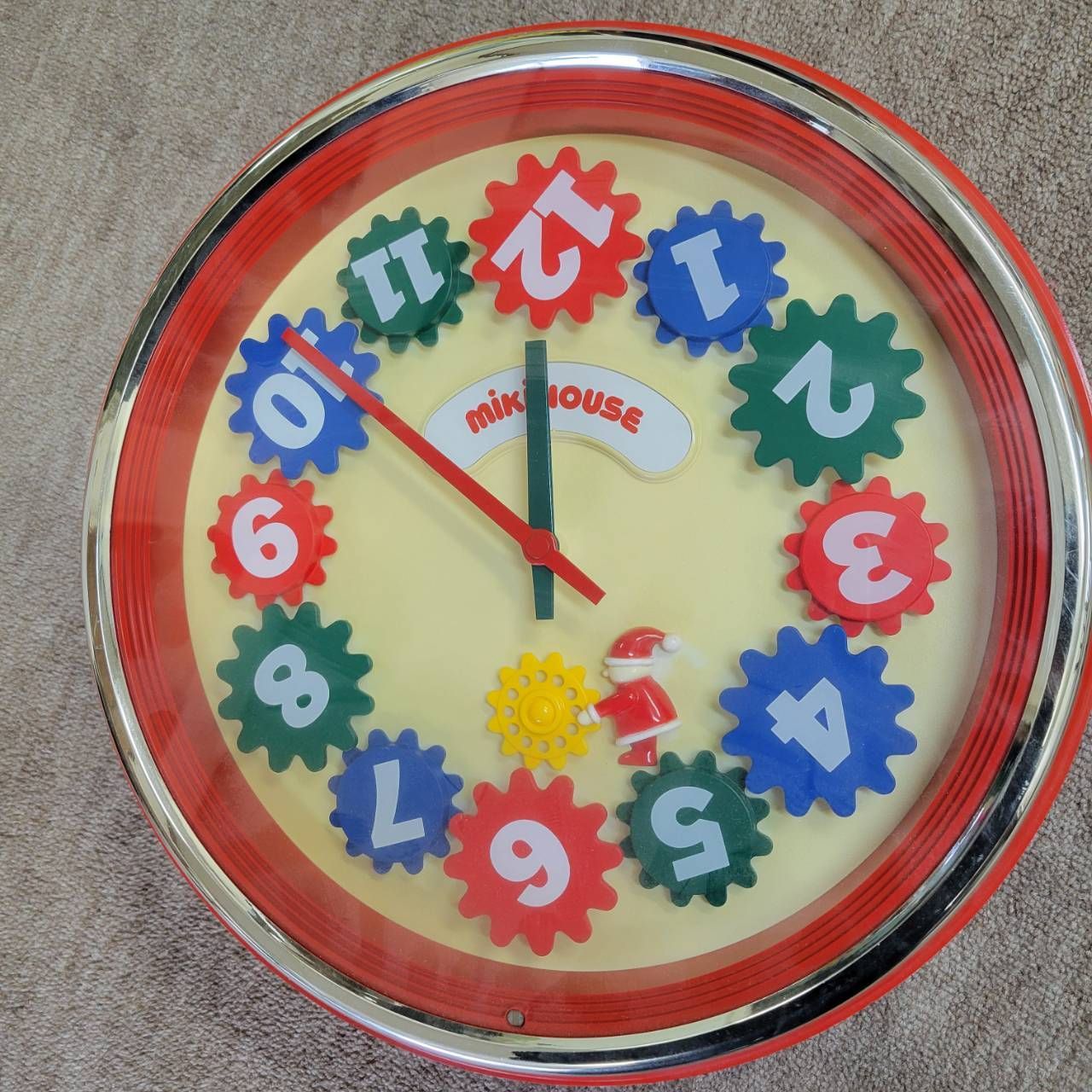 ミキハウス MIKI HOUSE からくり時計 時計 壁掛け時計 非売品 限定品