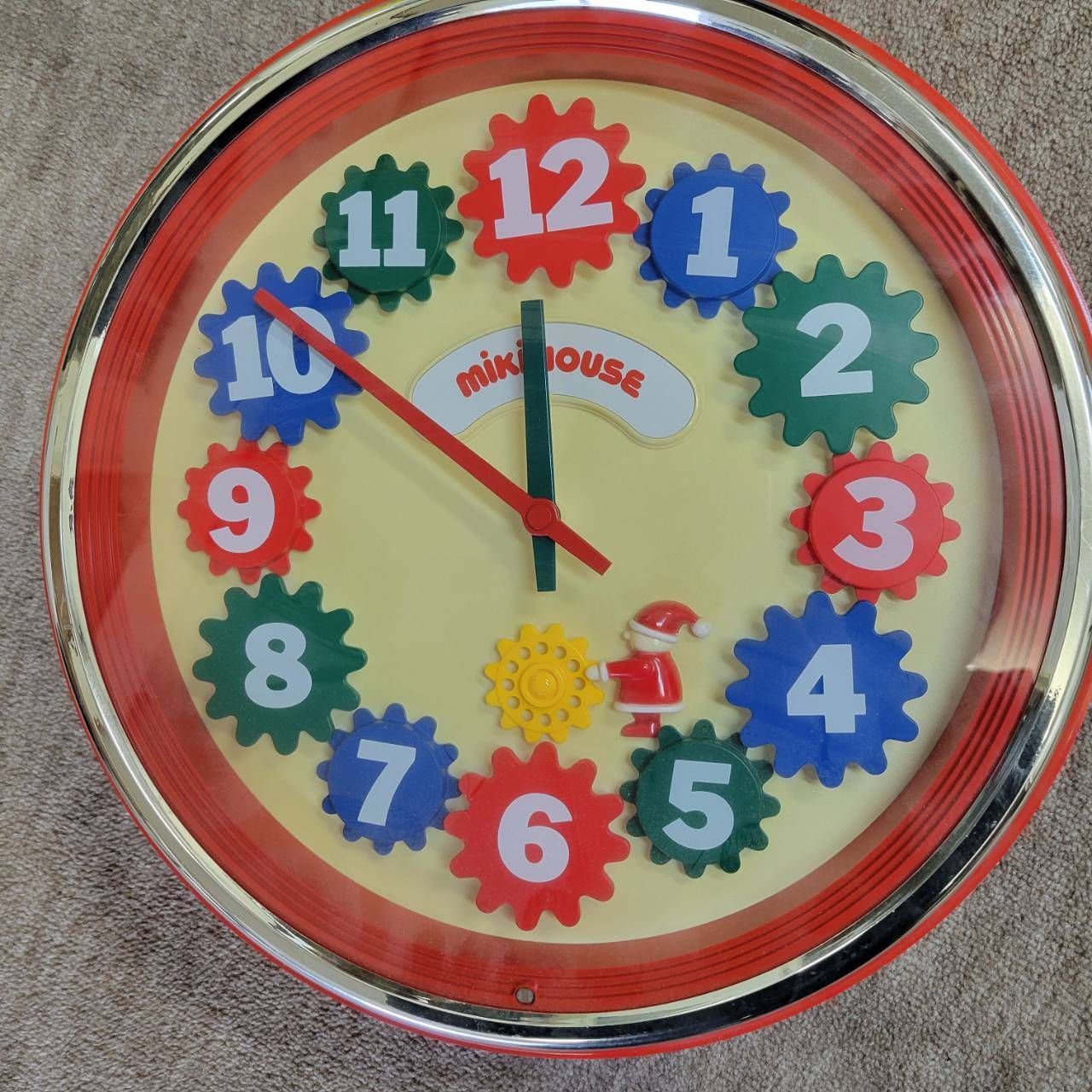 ミキハウス MIKI HOUSE からくり時計 時計 壁掛け時計 非売品 限定品