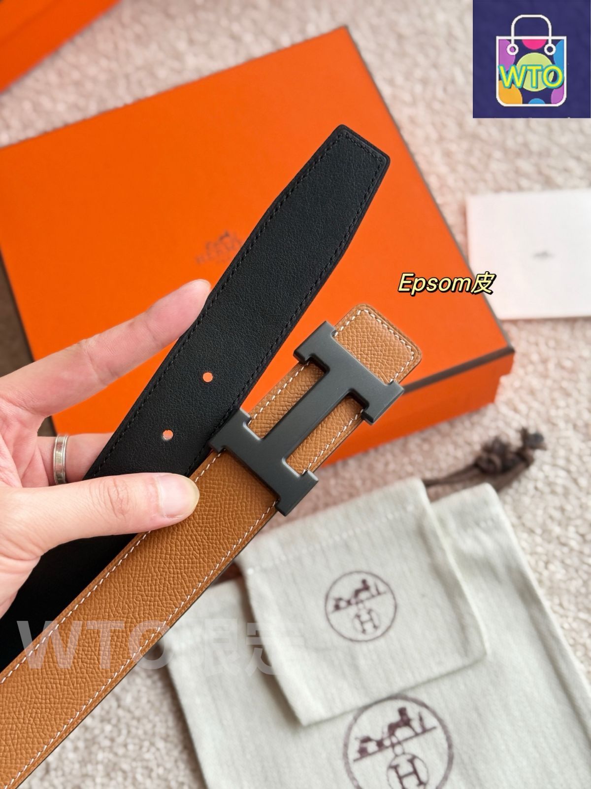 今日特価】Herm?s エルメス 5382 レザーベルト - メルカリ