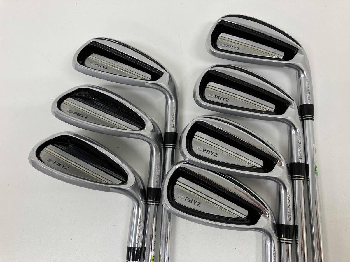 BRIDGESTONE PHYZ アイアンセット 6-9,P,P/A,S 7本セット N.S.PRO
