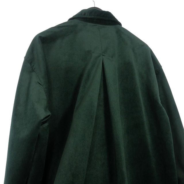 ユハ JUHA 25AW LUSTROUS CORDUROY SHIRT JACKET シャツジャケット  