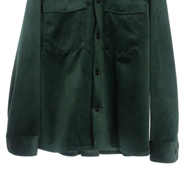 ユハ JUHA 25AW LUSTROUS CORDUROY SHIRT JACKET シャツジャケット  