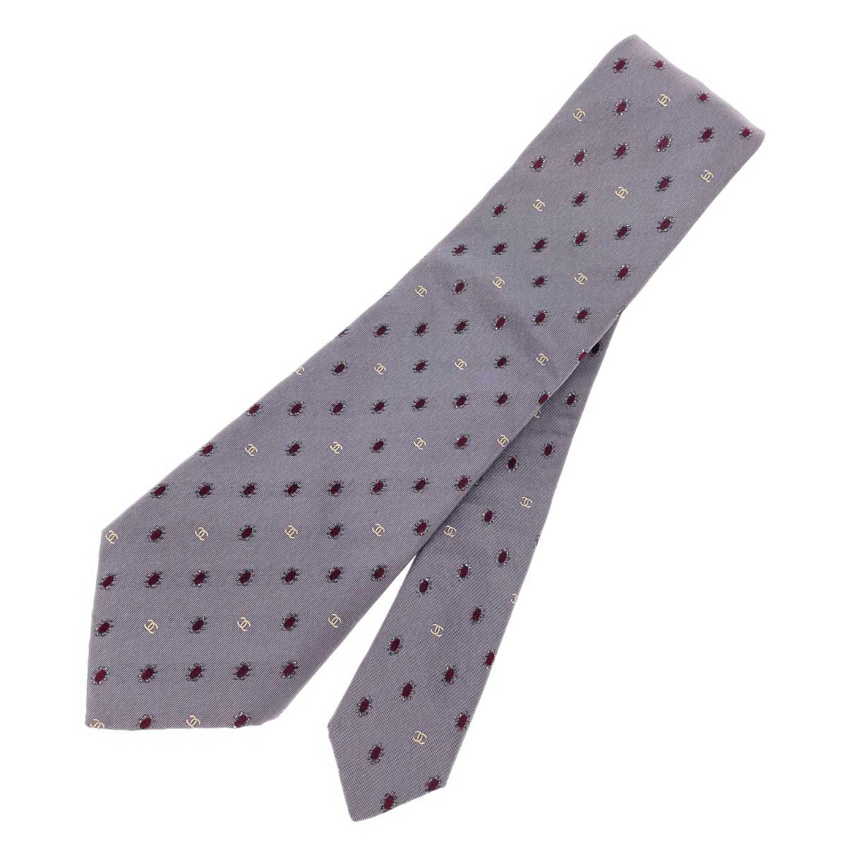 CHANEL シャネル ネクタイ ココマーク/05P/ シルク100％ ダーク