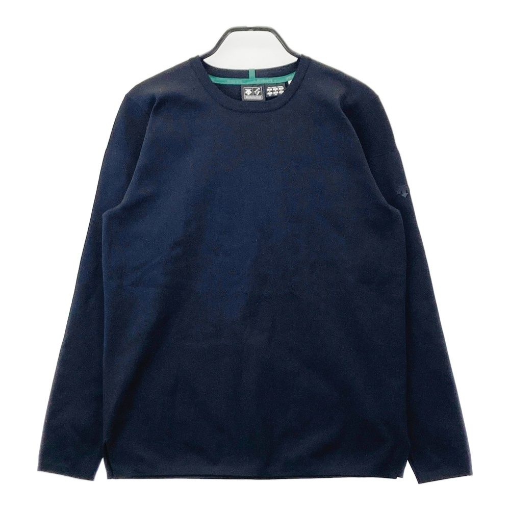 サイズ：O DESCENTE GOLF デサントゴルフ ニット セーター ブラック系
