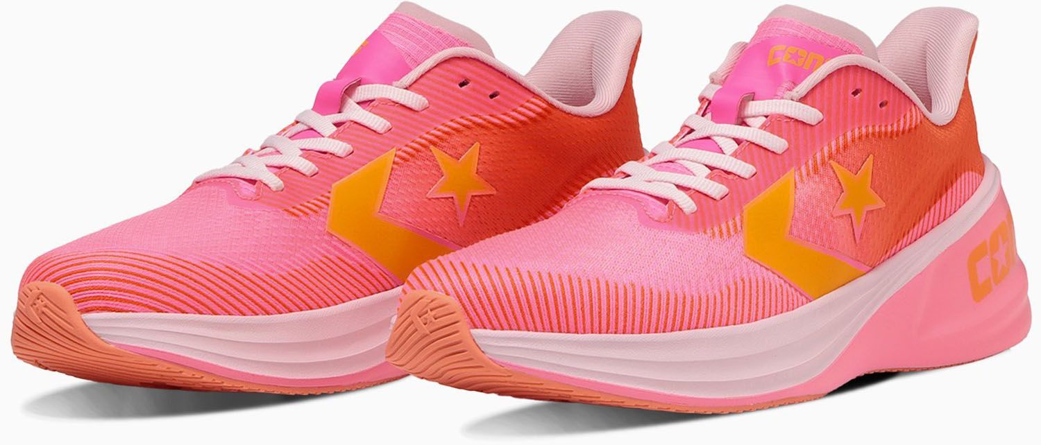 コンバース CONVERSE コンズ ランスラッシュ ピンク/オレンジ CONS RUNSLASH PINK/ORANGE コンバースランニング シューズ スニーカー パフォーマンスモデル  34201903 PINK/ORANGE 10