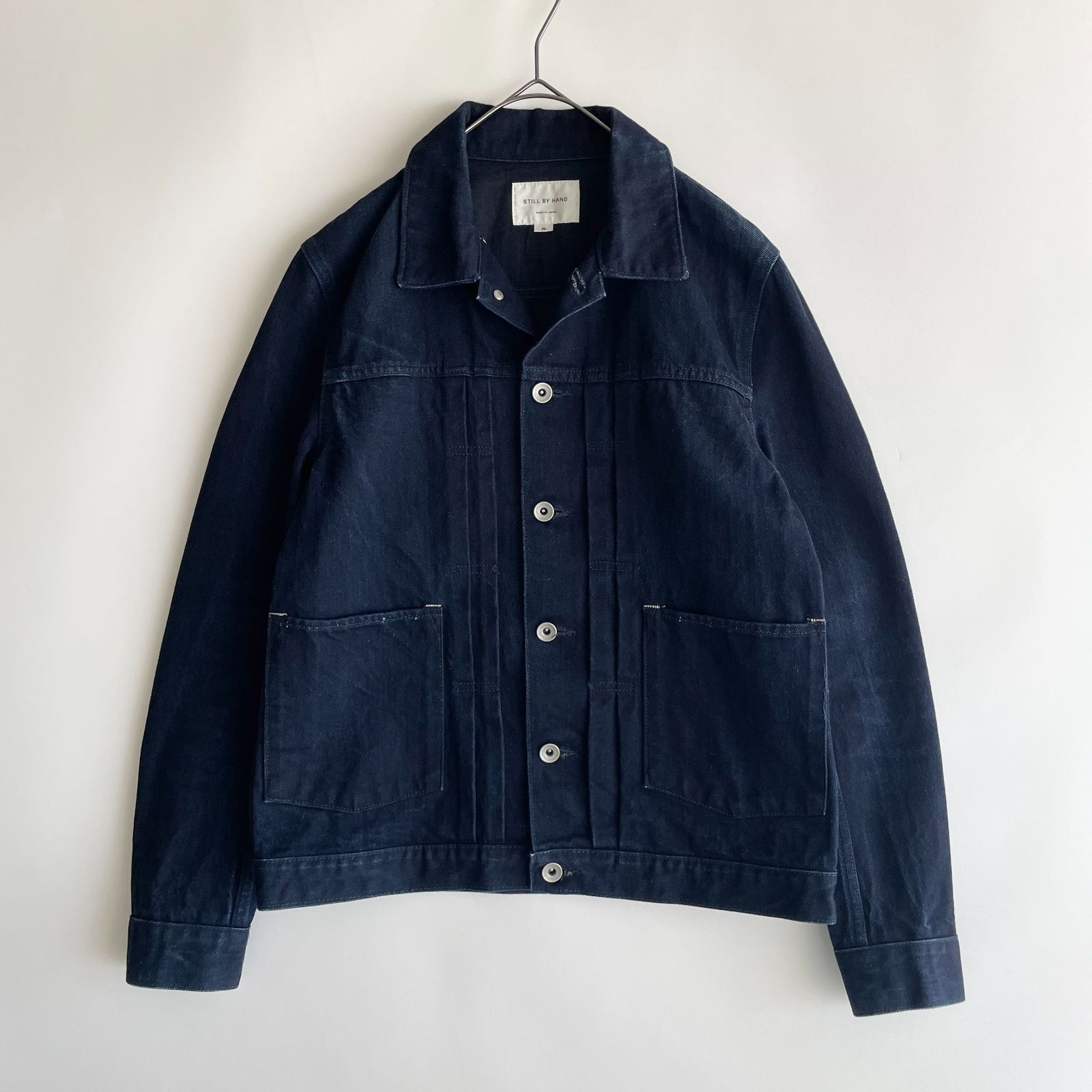 STILL BY HAND デニムジャケット ネイビー STILL BY HAND size/46 (ia.) スティルバイハンド デニムジャケット