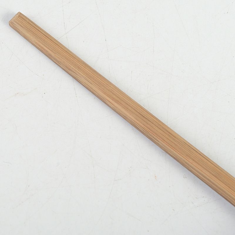 茶道具 淡完作 茶杓 銘「寒紅梅」 紫野長谷川寛州書付 共筒・共