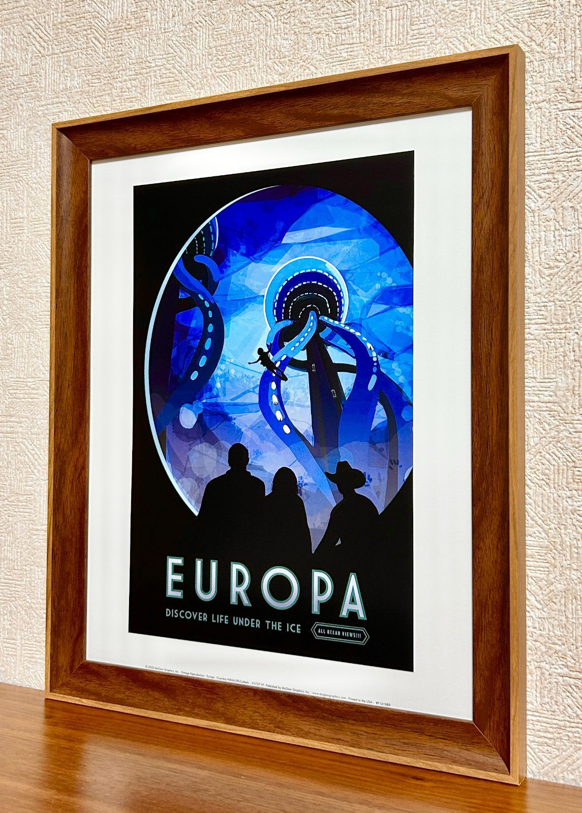 大判 vintage 額縁 erte ポスター 10％OFF☆アンティーク調 ポスター フレーム A2 シャンパンゴールド