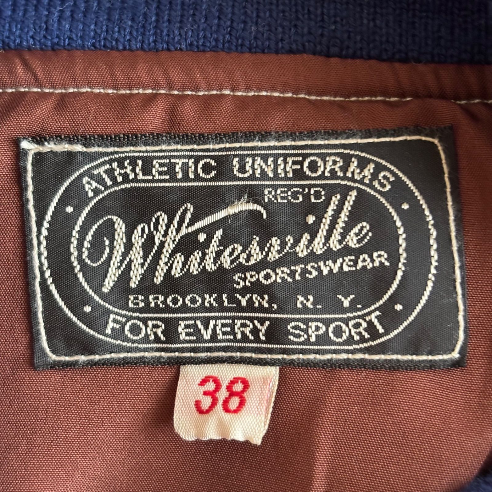 Z1593Whitesville ホワイツビル スタジャン ボア メルトンジャケット 
